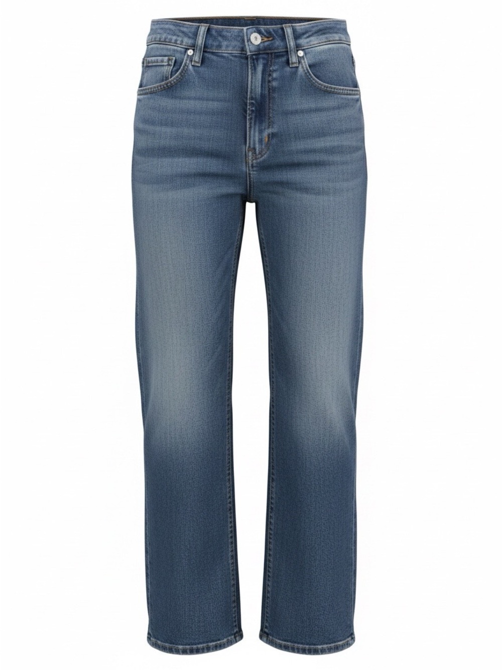 Quince Women's Light-Mid Blue Straight-Leg Jeans